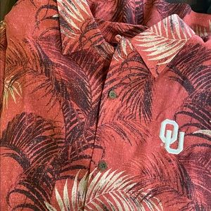 SOLD • OU Tommy Bahama shirt